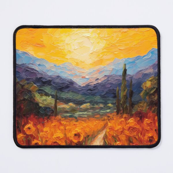Item preview, Mountain artistic sense texture impasto brush strokes abstract decorative painting 27 designed and sold by UnaWu533.