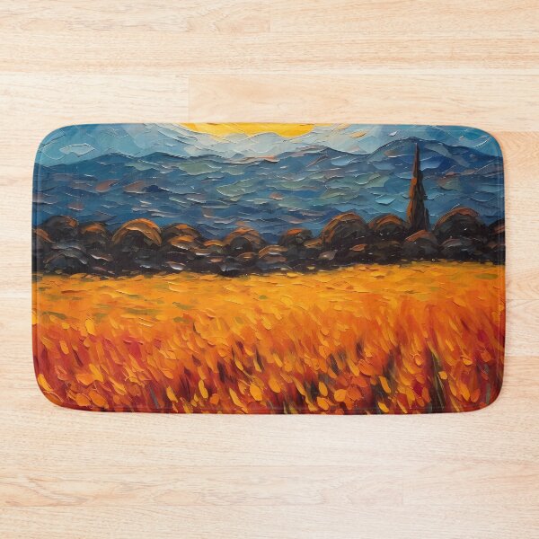 Item preview, Mountain artistic sense texture impasto brush strokes abstract decorative painting 28 designed and sold by UnaWu533.