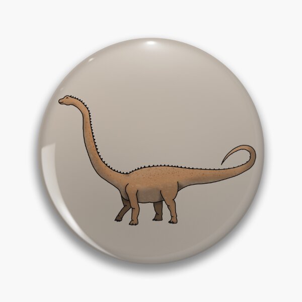 Item preview, Cute diplodocus, brown dinosaur designed and sold by LilDinoBoy.