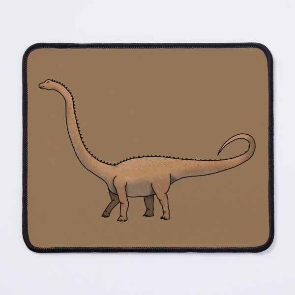 Item preview, Cute diplodocus, brown dinosaur designed and sold by LilDinoBoy.