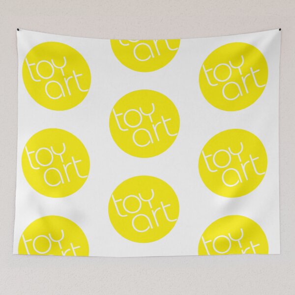 Item preview, Toy Art UK Logo - Circular Yellow On White  designed and sold by SorryFrog.