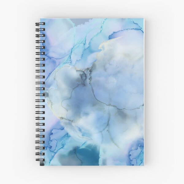 Item preview, Watercolor blue marble pattern designed and sold by DorisPetiole.