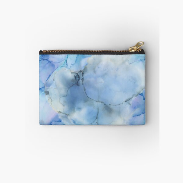 Item preview, Watercolor blue marble pattern designed and sold by DorisPetiole.
