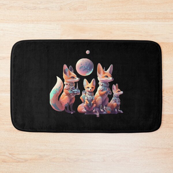 Item preview, Group of Cute Space Fox designed and sold by iDezine GD.