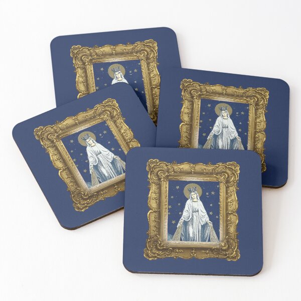 Item preview, Our Lady, Mother Mary in Gold Frame, Mother of the World designed and sold by PhaedraArt.