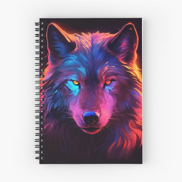 Item preview,  Neon Wolf Futuristic Angry and Fierce designed and sold by BrandonArtWorld.