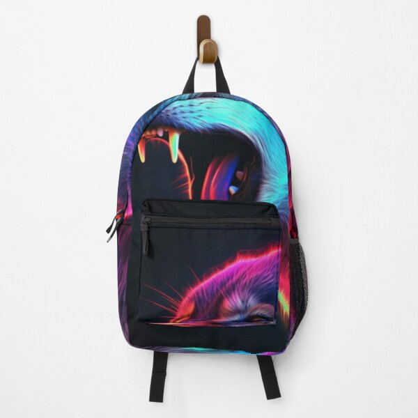 Item preview,  Neon Wolf Futuristic Angry and Fierce designed and sold by BrandonArtWorld.