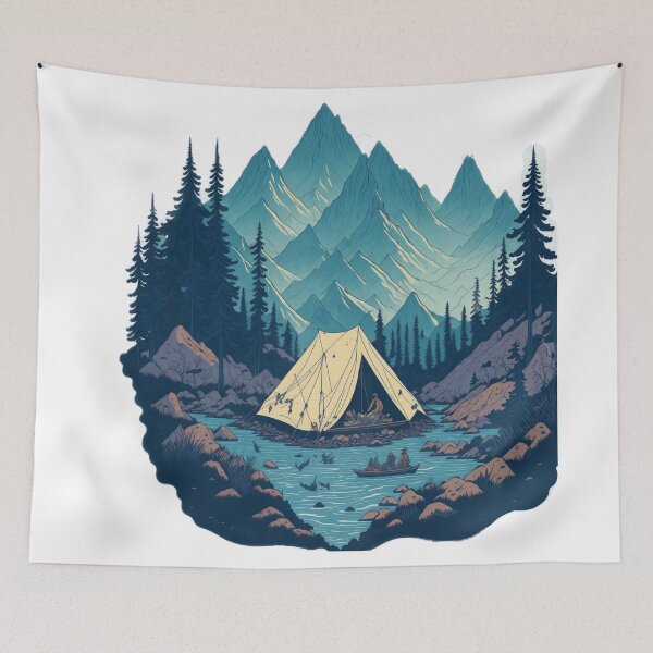 Item preview, Low Poly Serenity: Aerial Isometric View designed and sold by RedArtG09.