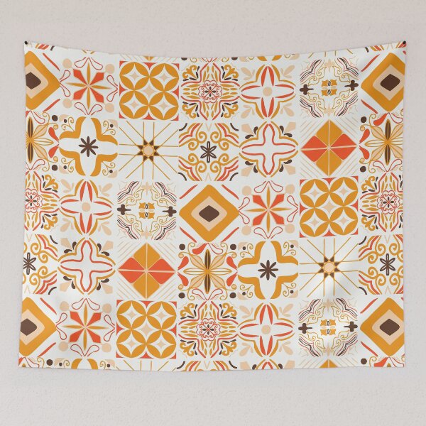 Item preview, Portugueses Tiles - Yellow designed and sold by susycosta.