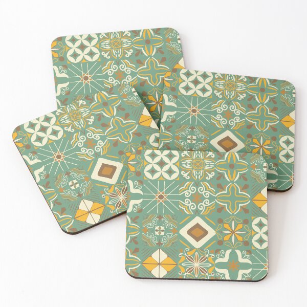 Item preview, Portugueses Tiles - Green designed and sold by susycosta.