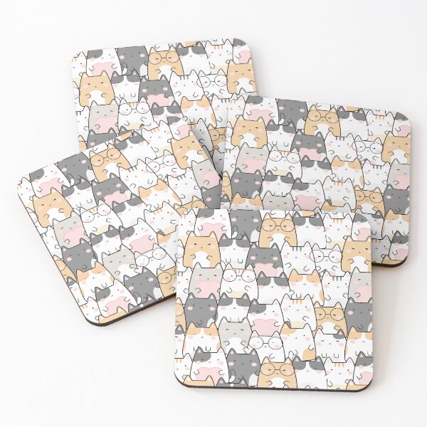 Item preview, Kawaii Cute Cats designed and sold by MocaCreative.