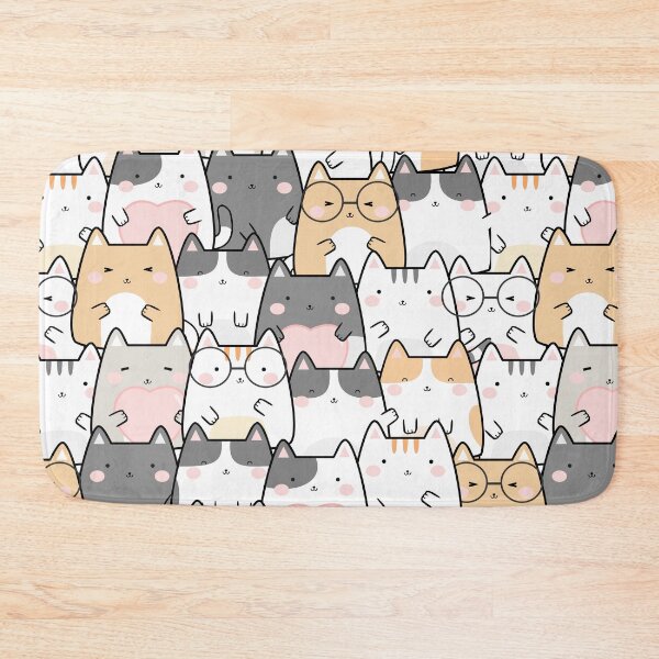 Item preview, Kawaii Cute Cats designed and sold by MocaCreative.