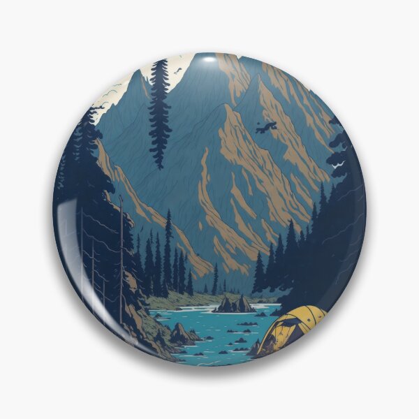 Item preview, Nostalgic Vibes: Retro Aesthetics in Camping designed and sold by RedArtG09.