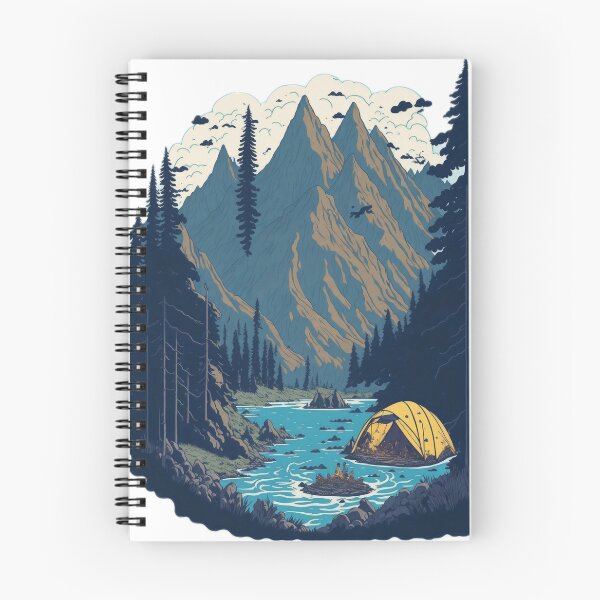 Item preview, Nostalgic Vibes: Retro Aesthetics in Camping designed and sold by RedArtG09.