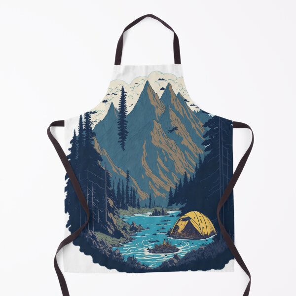 Item preview, Nostalgic Vibes: Retro Aesthetics in Camping designed and sold by RedArtG09.
