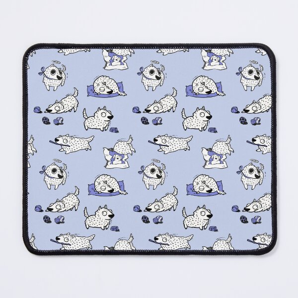 Item preview, Funny dumb little white dogs designed and sold by Zita Safranek.