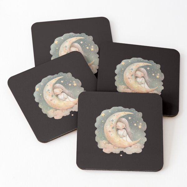 Artikelvorschau, Magical and Whimsical Moon & Stars cute dream child entworfen und verkauft von iDezine GD.