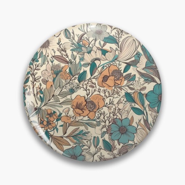 Item preview, Gentle wild flowers pattern  designed and sold by florallover444.