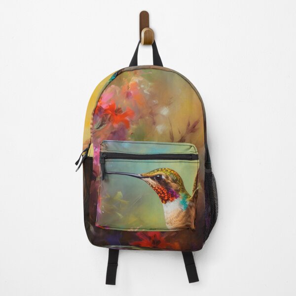 Item preview, Hummingbird in the Garden designed and sold by Red Witch Art.