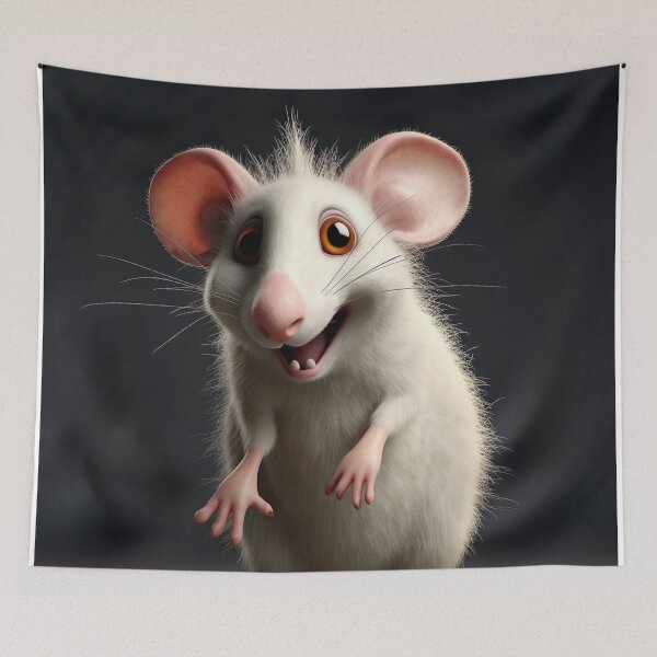 Item preview, Charming Cartoon Opossum - Unique & Cute Marsupial Artwork designed and sold by DoPrint.