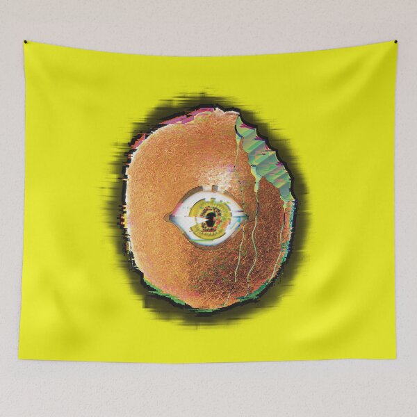 Item preview, EAT A KIWI DAY - WEIRD CYBERPUNK KIWI designed and sold by Ascendence.