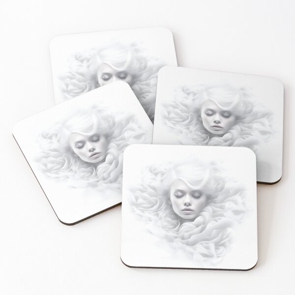 Item preview, Illustration Of A Blonde Young Woman designed and sold by AdrianGrosu.