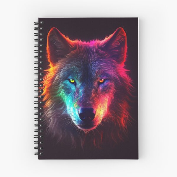 Item preview,  Neon Wolf Futuristic Angry and Fierce designed and sold by BrandonArtWorld.