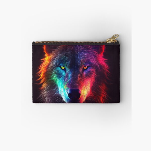 Item preview,  Neon Wolf Futuristic Angry and Fierce designed and sold by BrandonArtWorld.