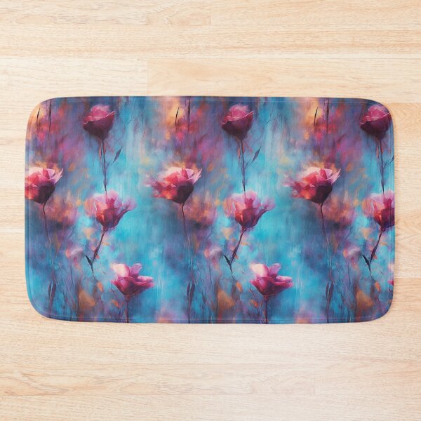 Item preview, Roses on soft blue background designed and sold by Baart72.