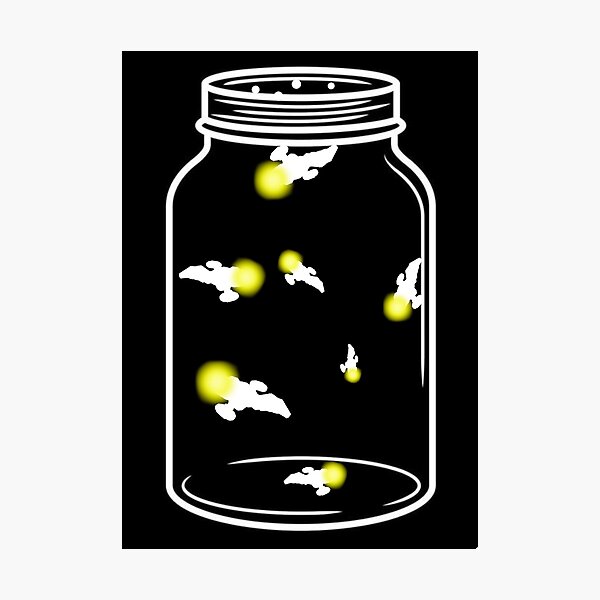 Fireflies In A Jar Photographic Print