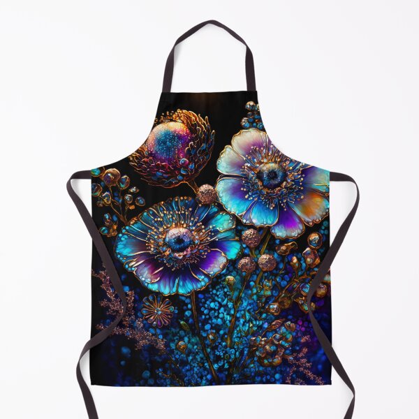 Item preview, Ink and MIx media Flowers 4 designed and sold by Red Witch Art.