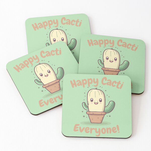 Item preview, Happy Cacti Everyone! Just a Succulents Loving Ghost designed and sold by AdiRemba.