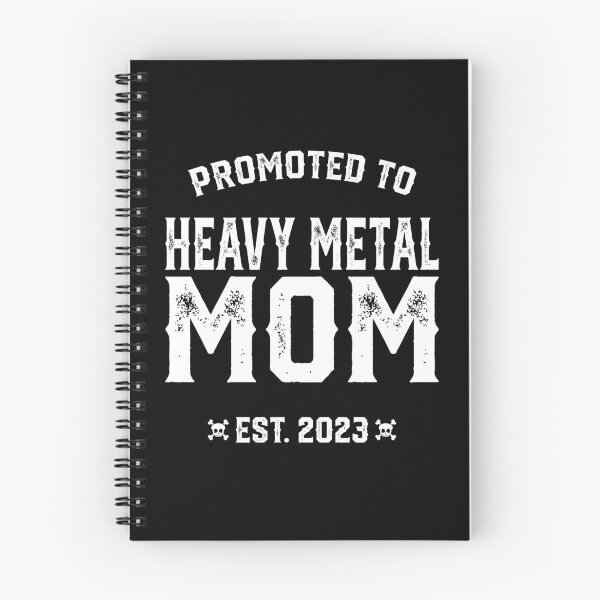 Item preview, Promoted To Heavy Metal Mom 2023 designed and sold by playloud.