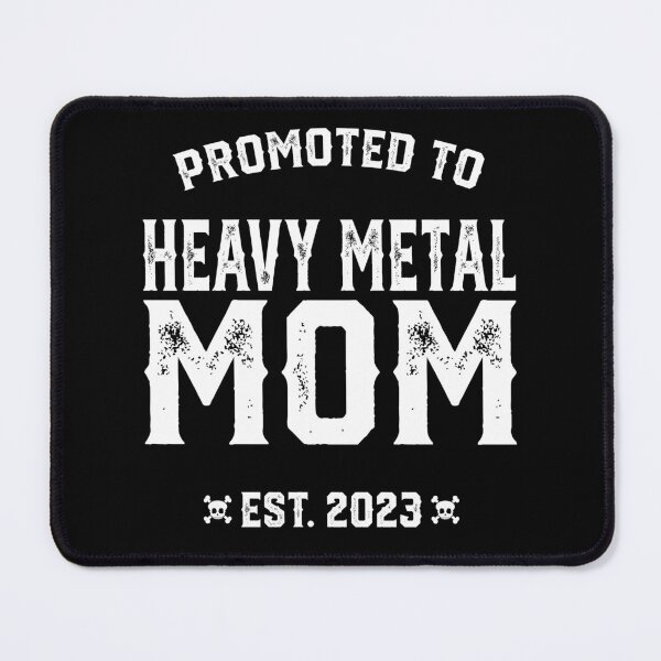 Item preview, Promoted To Heavy Metal Mom 2023 designed and sold by playloud.