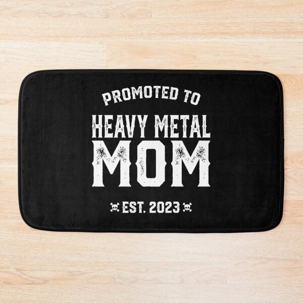 Item preview, Promoted To Heavy Metal Mom 2023 designed and sold by playloud.