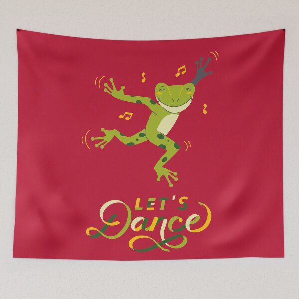 Item preview, lets dance - australian frog designed and sold by vargass street.