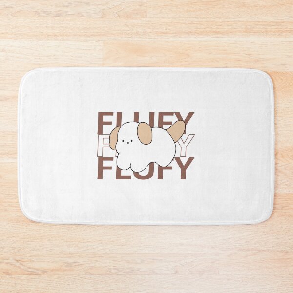 Item preview, fluffy dog sticker club  designed and sold by lullaby club.