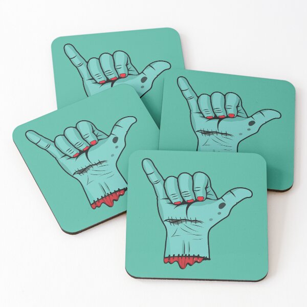 Item preview, Scary zombie tripping shaka hand  designed and sold by Donutlovers.