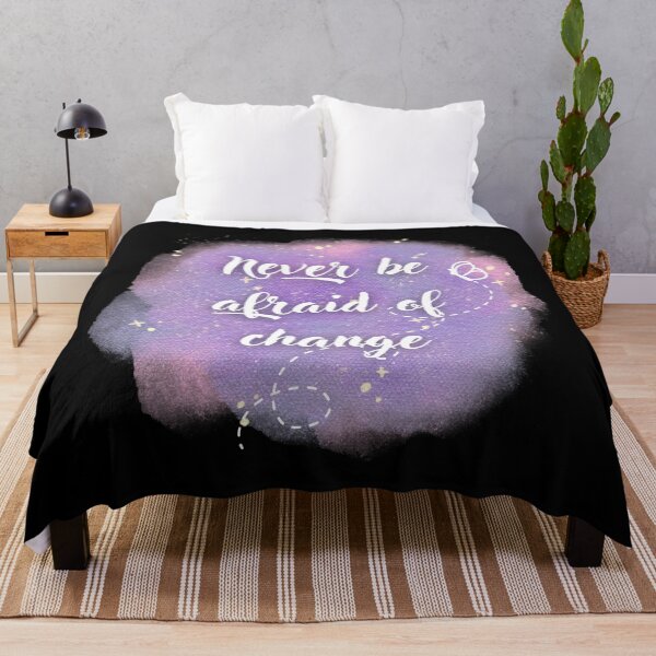 Item preview, Never be afraid of change designed and sold by QuotableCulture.