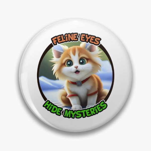 Aperçu de l'œuvre Les yeux félins cachent des mystères créée et vendue par BitplaneDesigns.