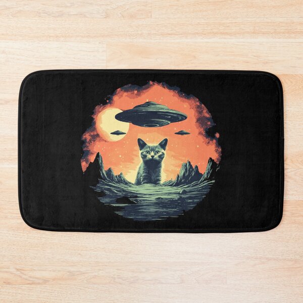 Item preview, Kitten Abduction designed and sold by purrestrial-co.