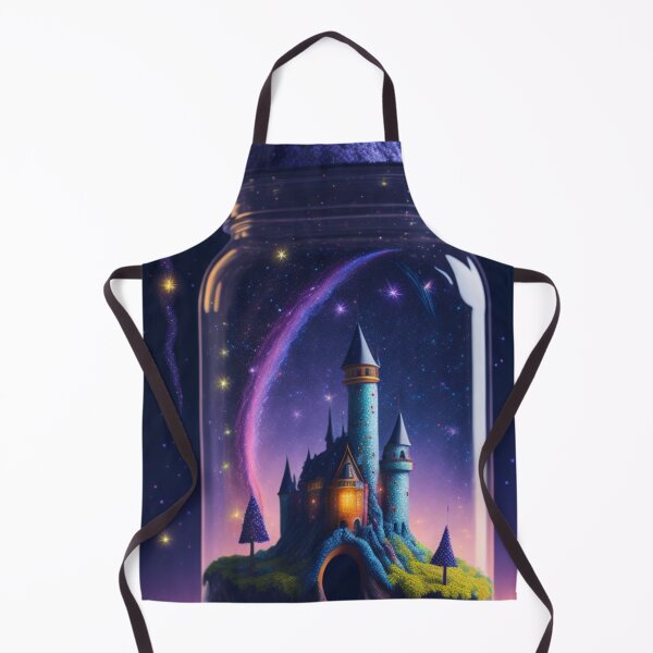 Item preview, Castle captivated in a magical jar designed and sold by natureart567.