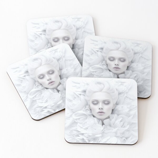 Item preview, Illustration Of A Blonde Young Woman designed and sold by AdrianGrosu.