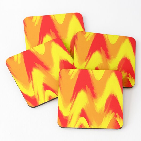 Item preview, Wavy Sunset designed and sold by awsomepatterns.