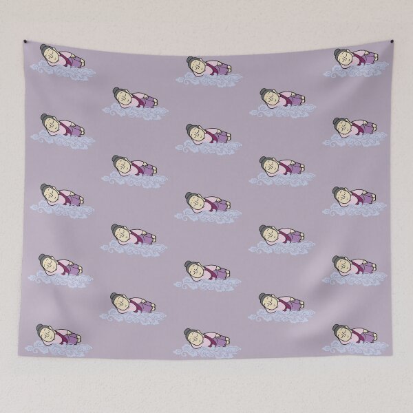 Item preview, Sleeping Buddha (Purple Tone) designed and sold by PriestArt.