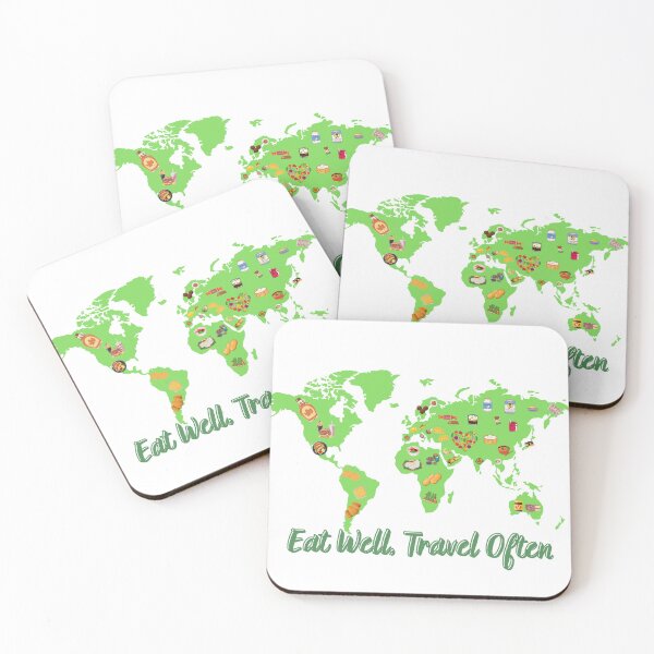Item preview, Eat Well, Travel Often designed and sold by Dwarf7.