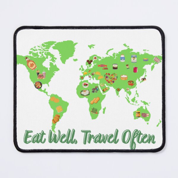 Item preview, Eat Well, Travel Often designed and sold by Dwarf7.