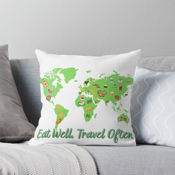 Item preview, Eat Well, Travel Often designed and sold by Dwarf7.