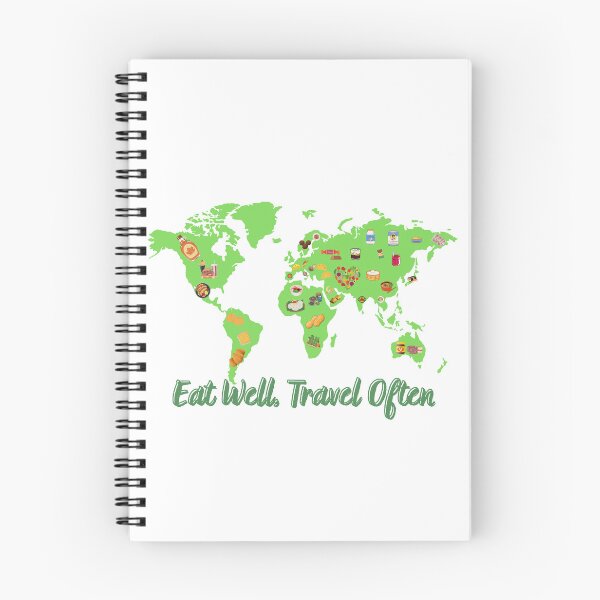 Item preview, Eat Well, Travel Often designed and sold by Dwarf7.