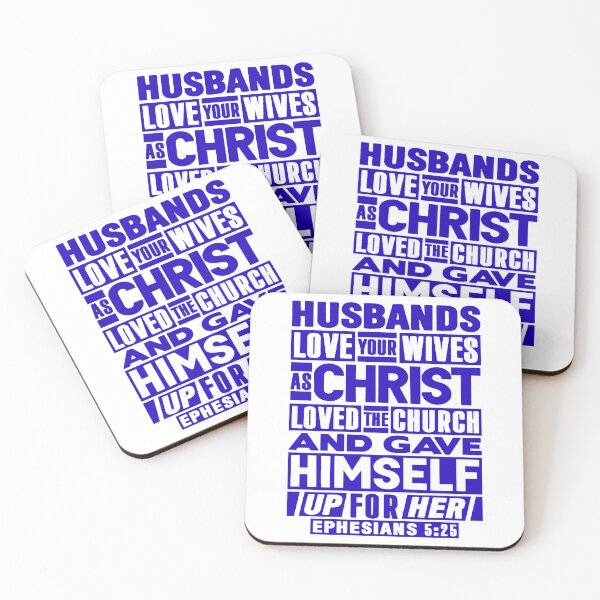 Item preview, Ephesians 5:25 Husbands Love Your Wives As Christ Loved The Church designed and sold by plushism.